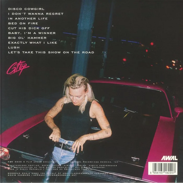 Back cover — G FLIP — Dream Ride