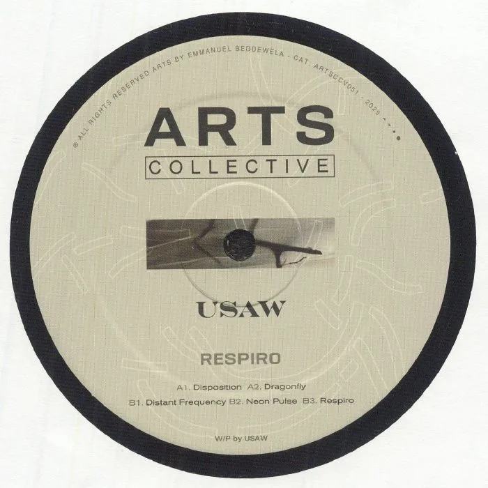 Лицевая сторона обложки — USAW — Respiro EP