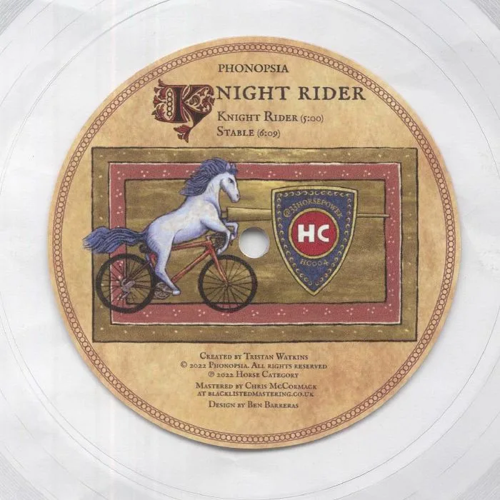 Front cover — PHONOPSIA — Knight Rider