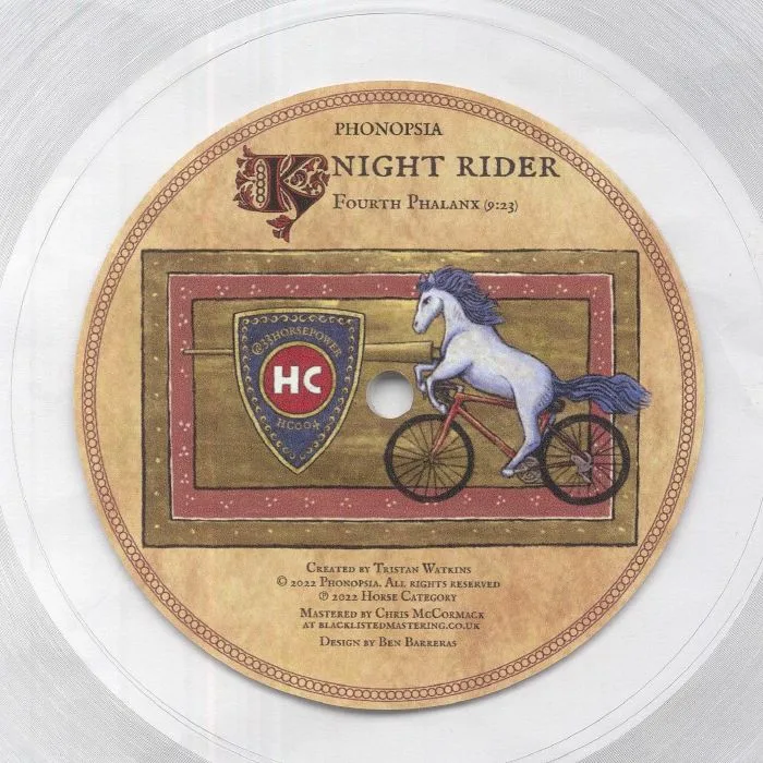 Back cover — PHONOPSIA — Knight Rider