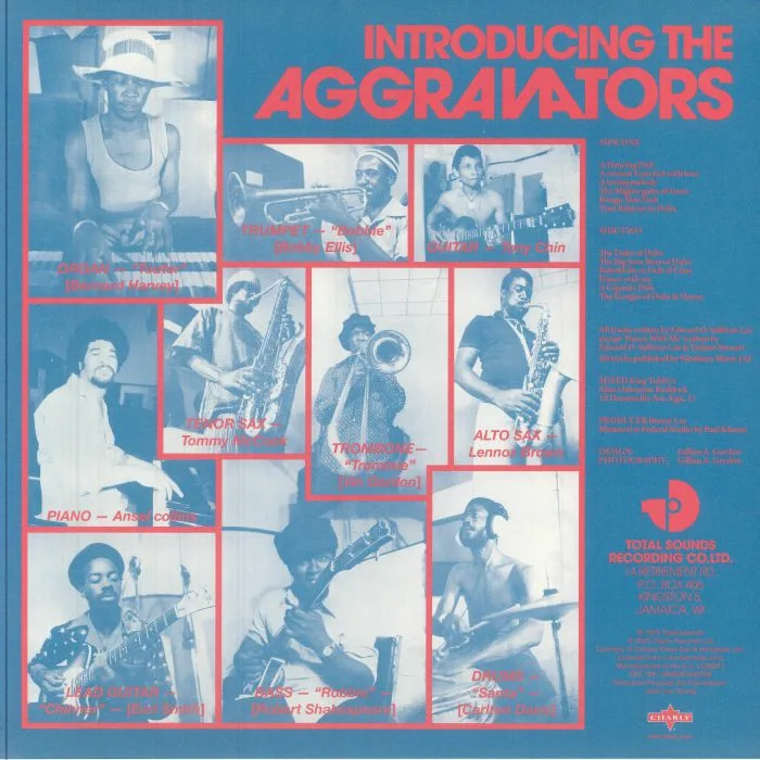 Back cover — Bunny LEE / KING TUBBY presents TOMMY McCOOK / THE AGGROVATORS — Brass Rockers (50th Anniversary Edition)