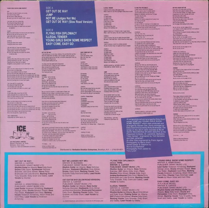 Back cover — GABBY / GRYNNER / SQUARE ONE — Illegal Tender