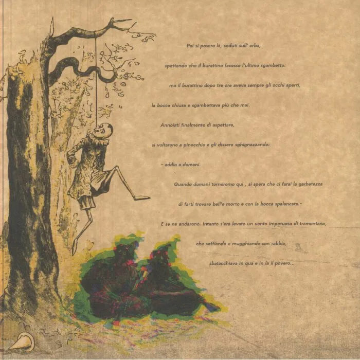 Обратная сторона обложки — Tzii, Matt Fraktal, Fifth Era — Pinocchio Project LP 2x12"