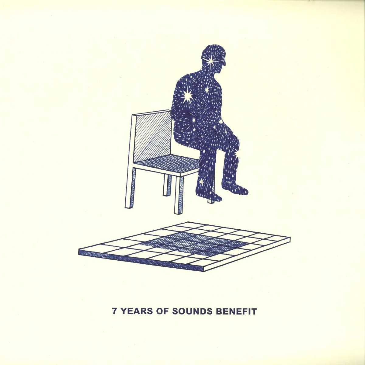 Front cover — Various — 7 years of Sounds Benefit 2x12"
