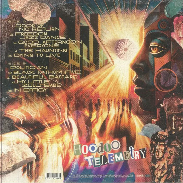 Обратная сторона обложки — Vernon REID — Hoodoo Telemetry