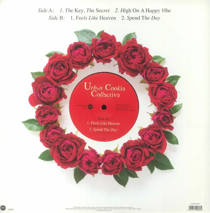 Back cover — Urban Cookie Collective — The Key, The Secret / Feels Like Heaven
