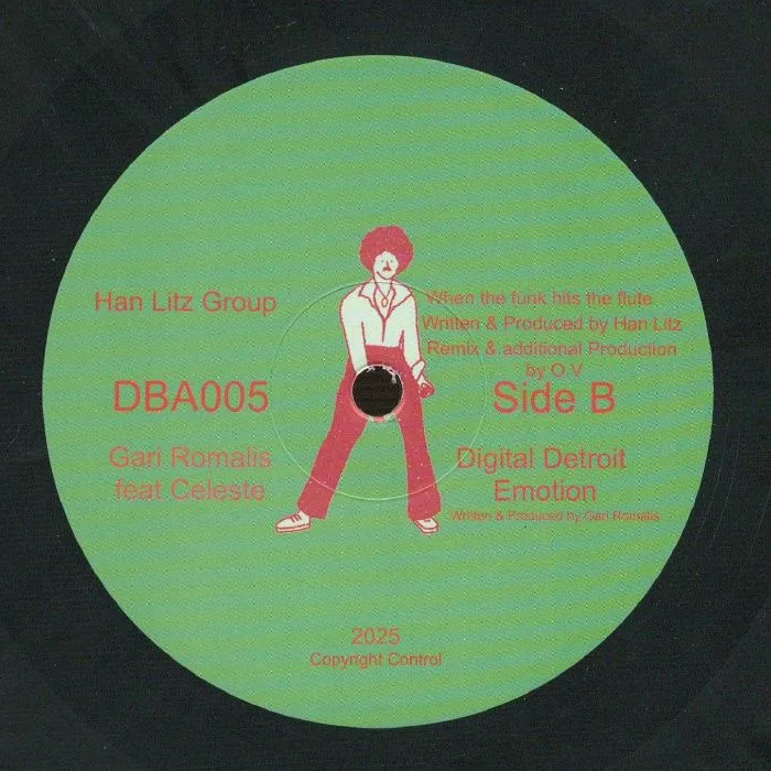 Back cover — Santonio ECHOLS / ECHOLS BROTHERS / ORLANDO VOORN / GARI ROMALIS / GARI ROMALIS / REGGIE DOKES / HAN LITZ GROUP — DBA 005