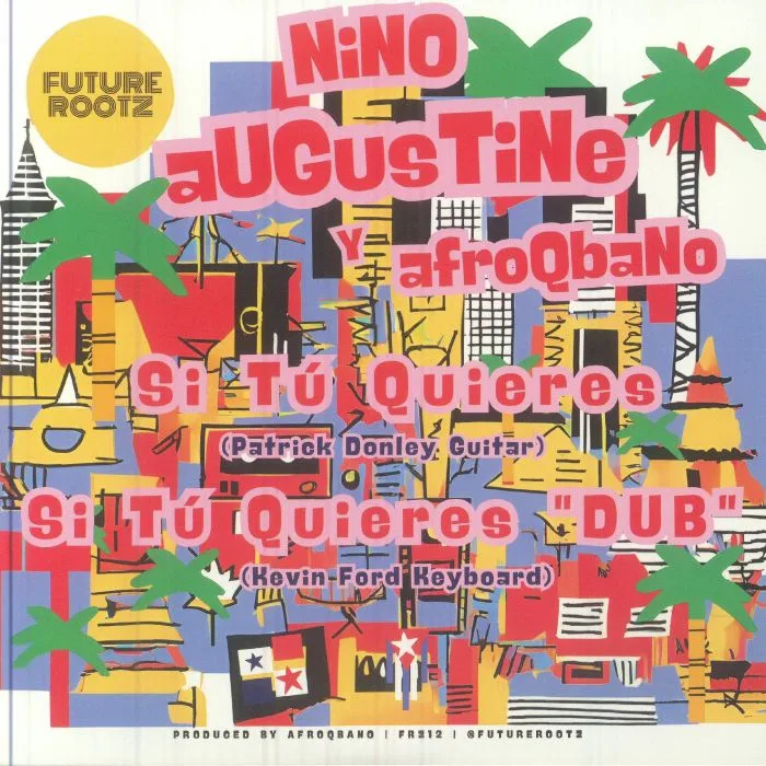 Front cover — NINO AGUSTINE Y AFROQBANO — Si Tu Quieres