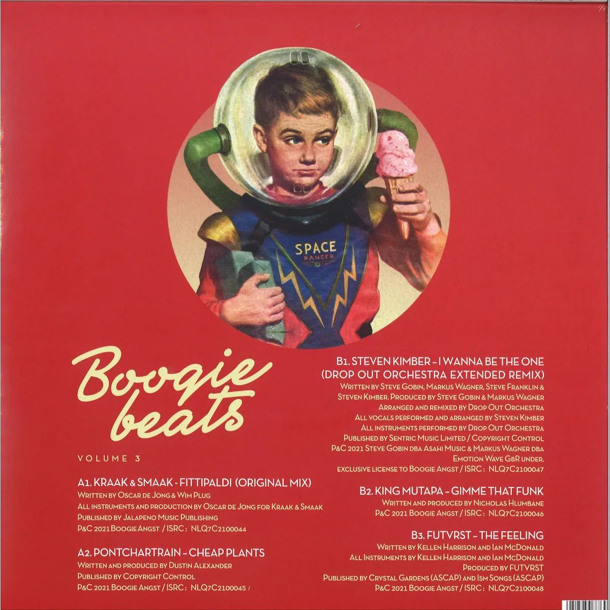 Обратная сторона обложки — Various — Boogie Beats Vol. 3