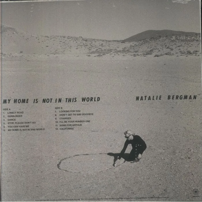Обратная сторона обложки — Natalie BERGMAN — My Home Is Not In This World