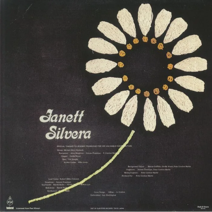 Обратная сторона обложки — Janett SILVERA — When I Need You (reissue)