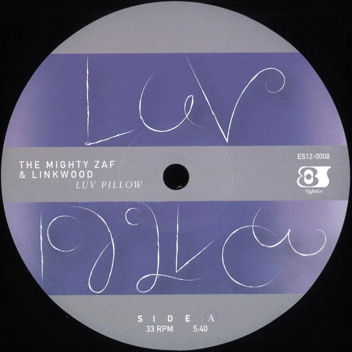 Front cover — The Mighty Zaf & Linkwood / Darryn Jones — Luv Pillow / Running Away