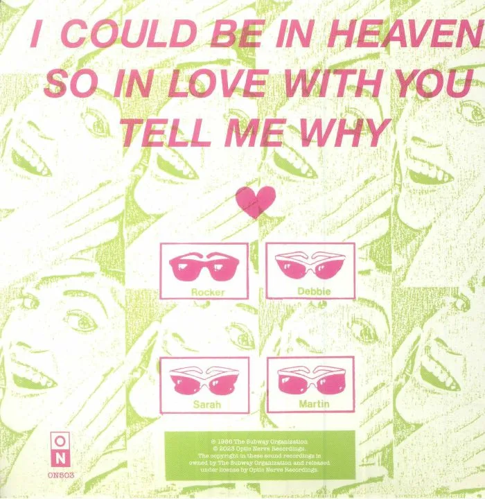 Обратная сторона обложки — The FLATMATES — I Could Be In Heaven