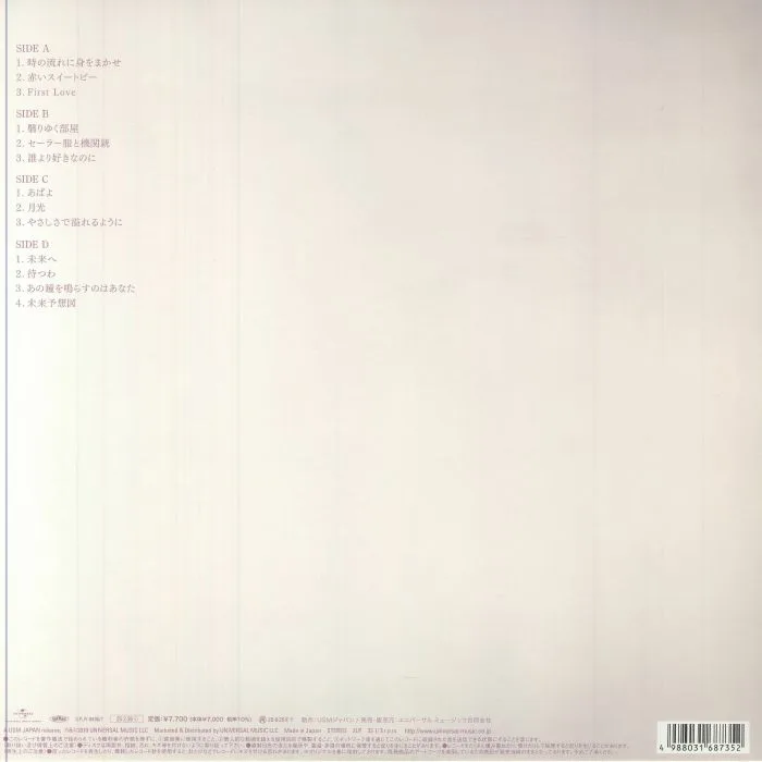 Обратная сторона обложки — Hideaki TOKUNAGA — Vocalist 4