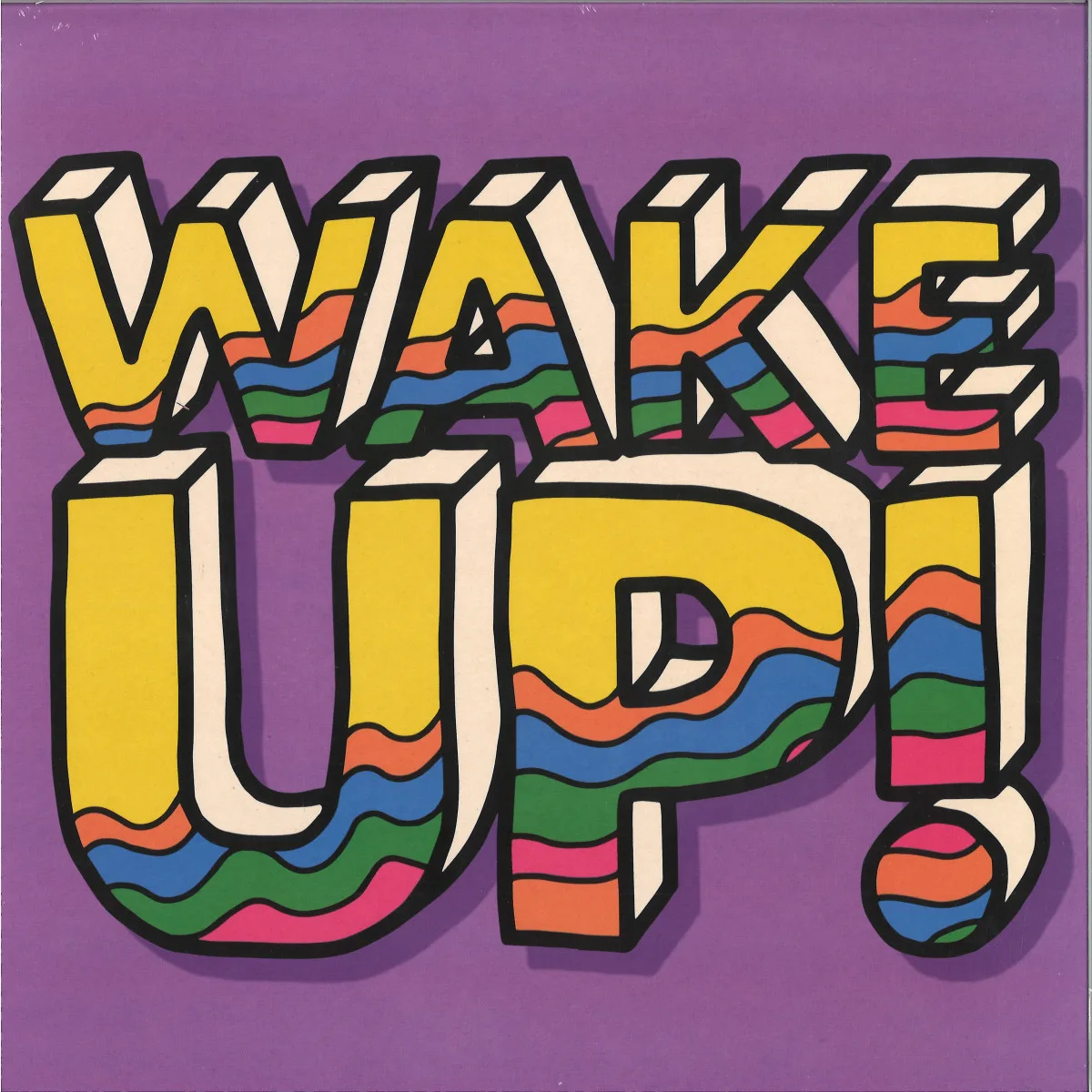 Лицевая сторона обложки — Purple Disco Machine & Bosq feat. Kaleta — Wake Up! EP