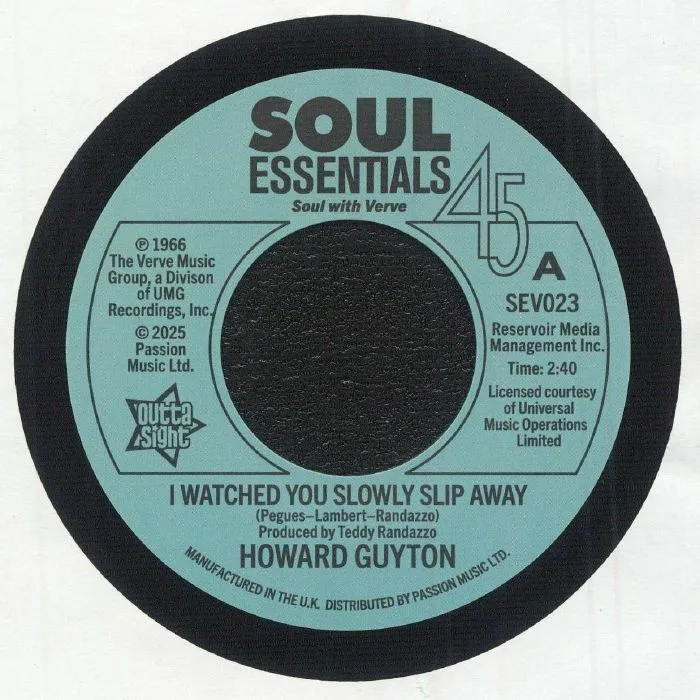 Howard GUYTON / THE HIGH KEYS — I Watched You Slowly Slip Away