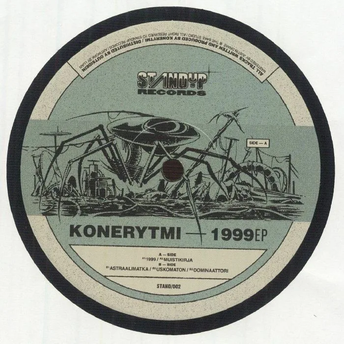 Лицевая сторона обложки — KONERYTMI — 1999 EP