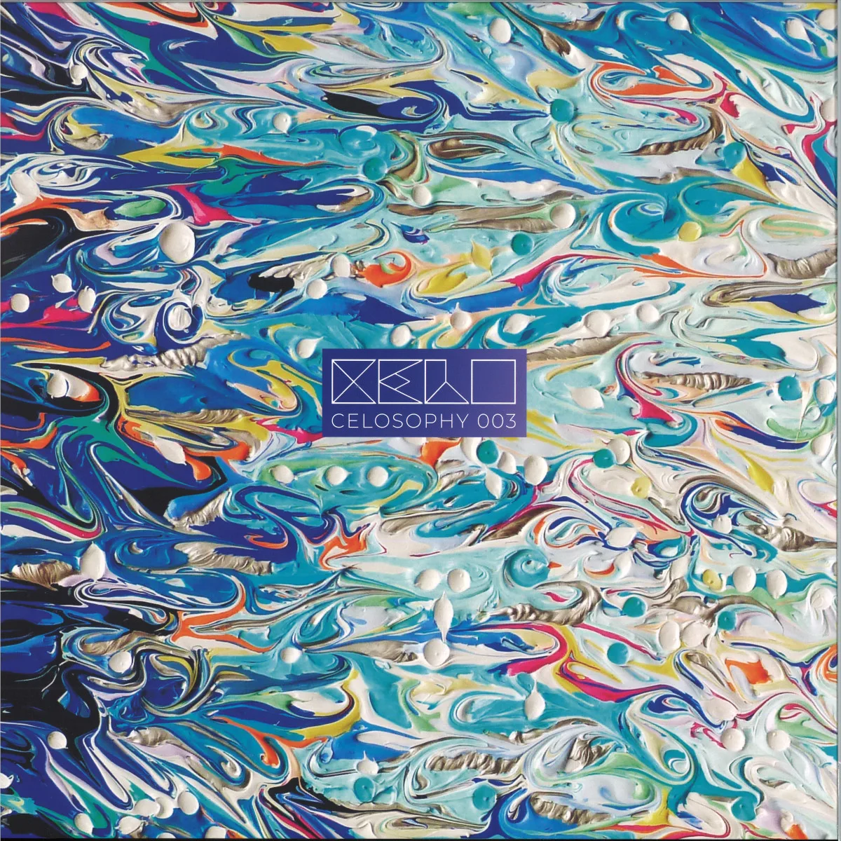 Front cover — Marcelo Cura,Ja Kub,Louis Ka,Gabri L — CELOSOPHY 003