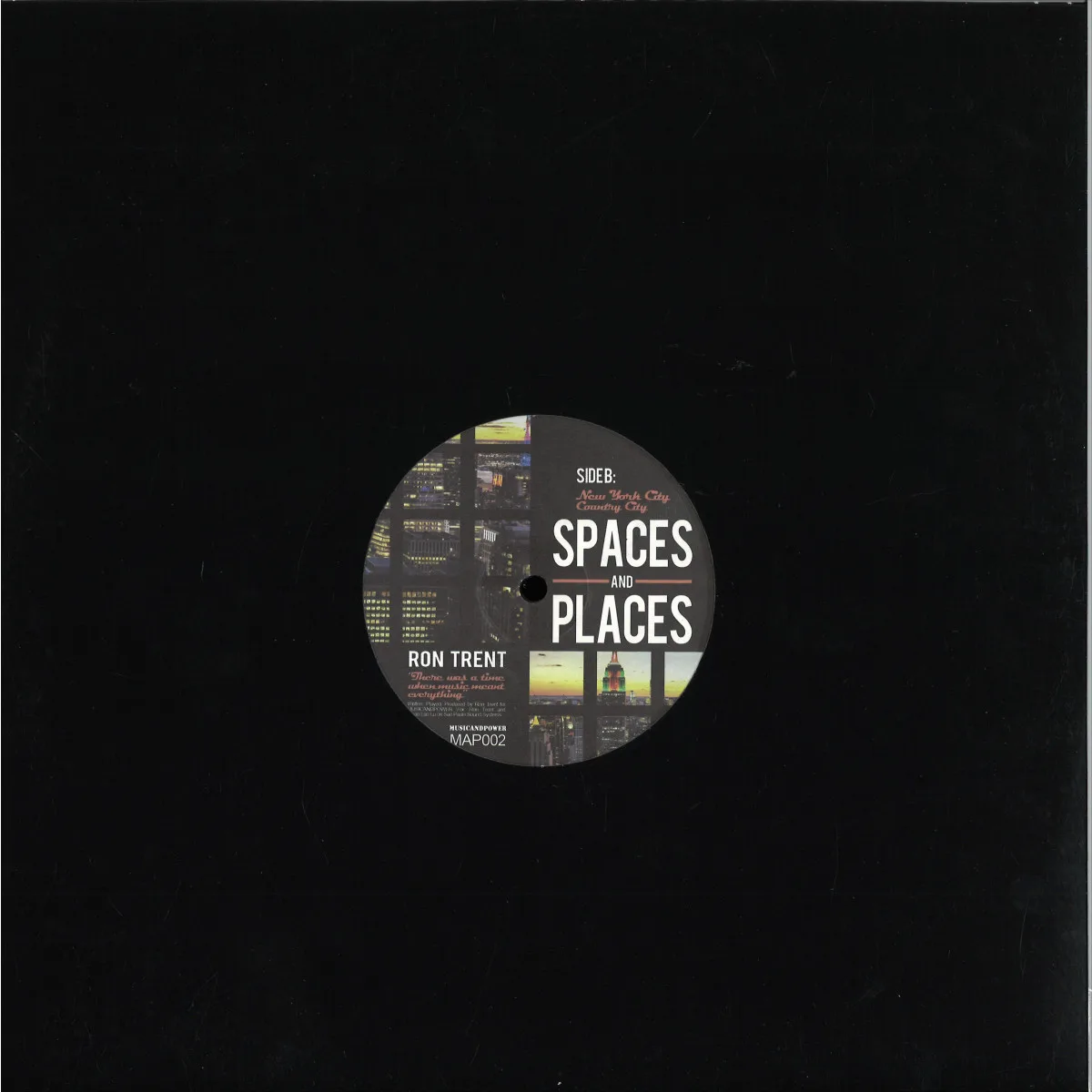 Обратная сторона обложки — Ron Trent — Spaces And Places Pt. 2