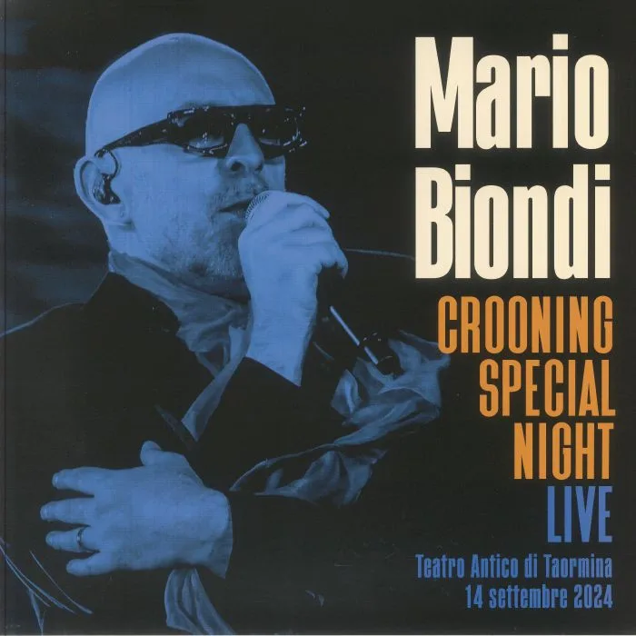 Лицевая сторона обложки — Mario BIONDI — Crooning Special Night Live Teatro Antico Di Taormina 2024