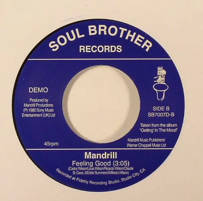 Back cover — MANDRILL — Too Late