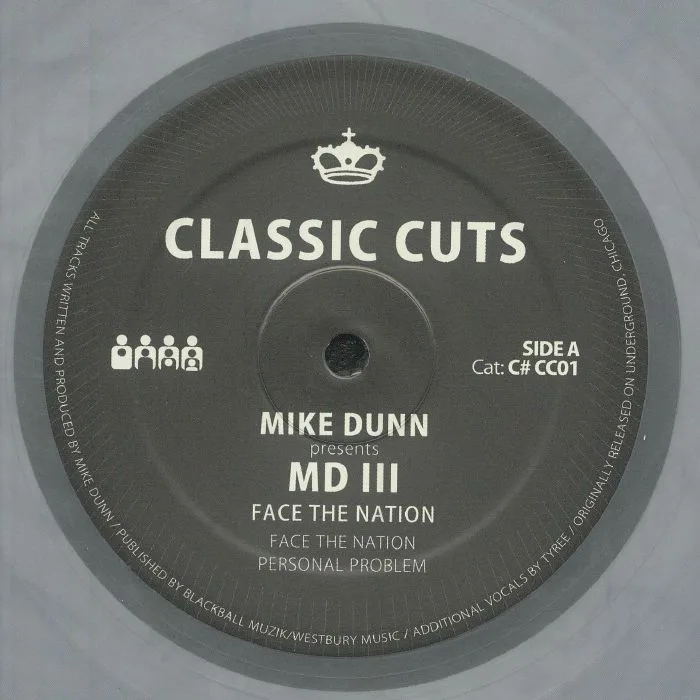Лицевая сторона обложки — Mike DUNN presents MD III — Face The Nation