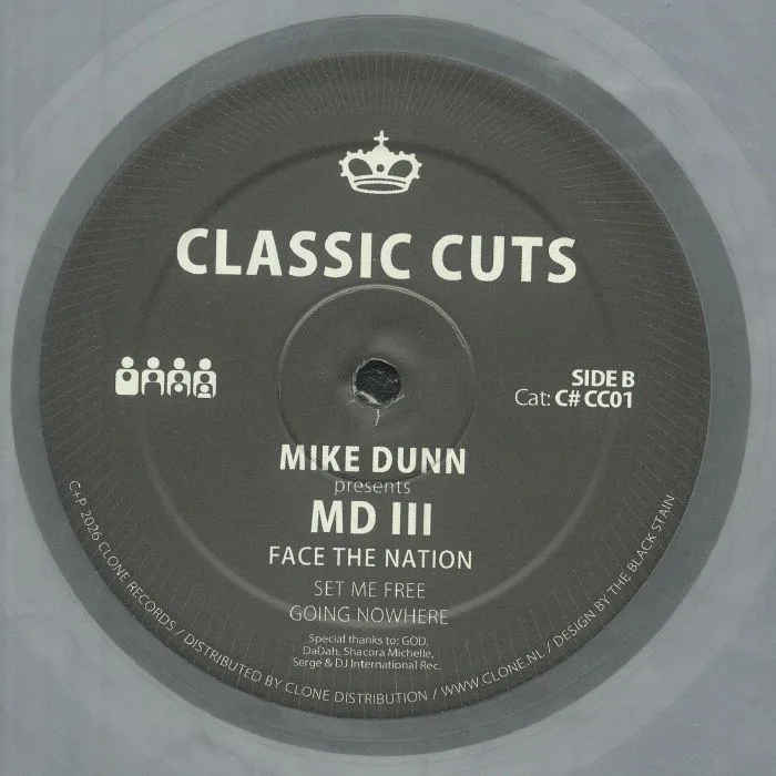 Обратная сторона обложки — Mike DUNN presents MD III — Face The Nation