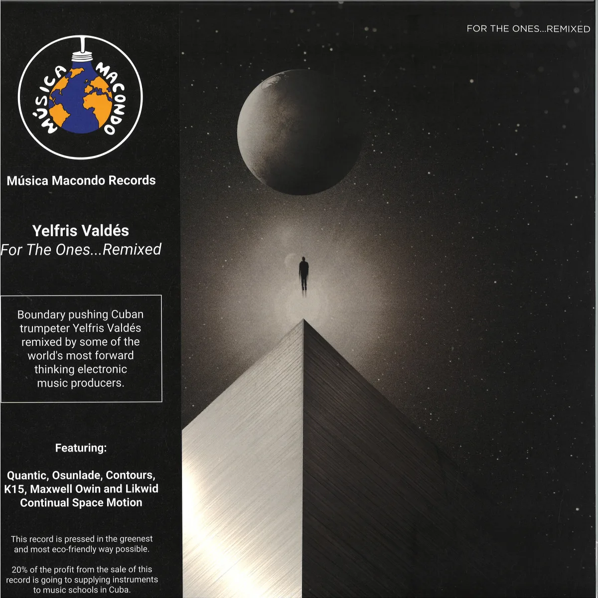 Front cover — Yelfris Valdés — For The Ones EP