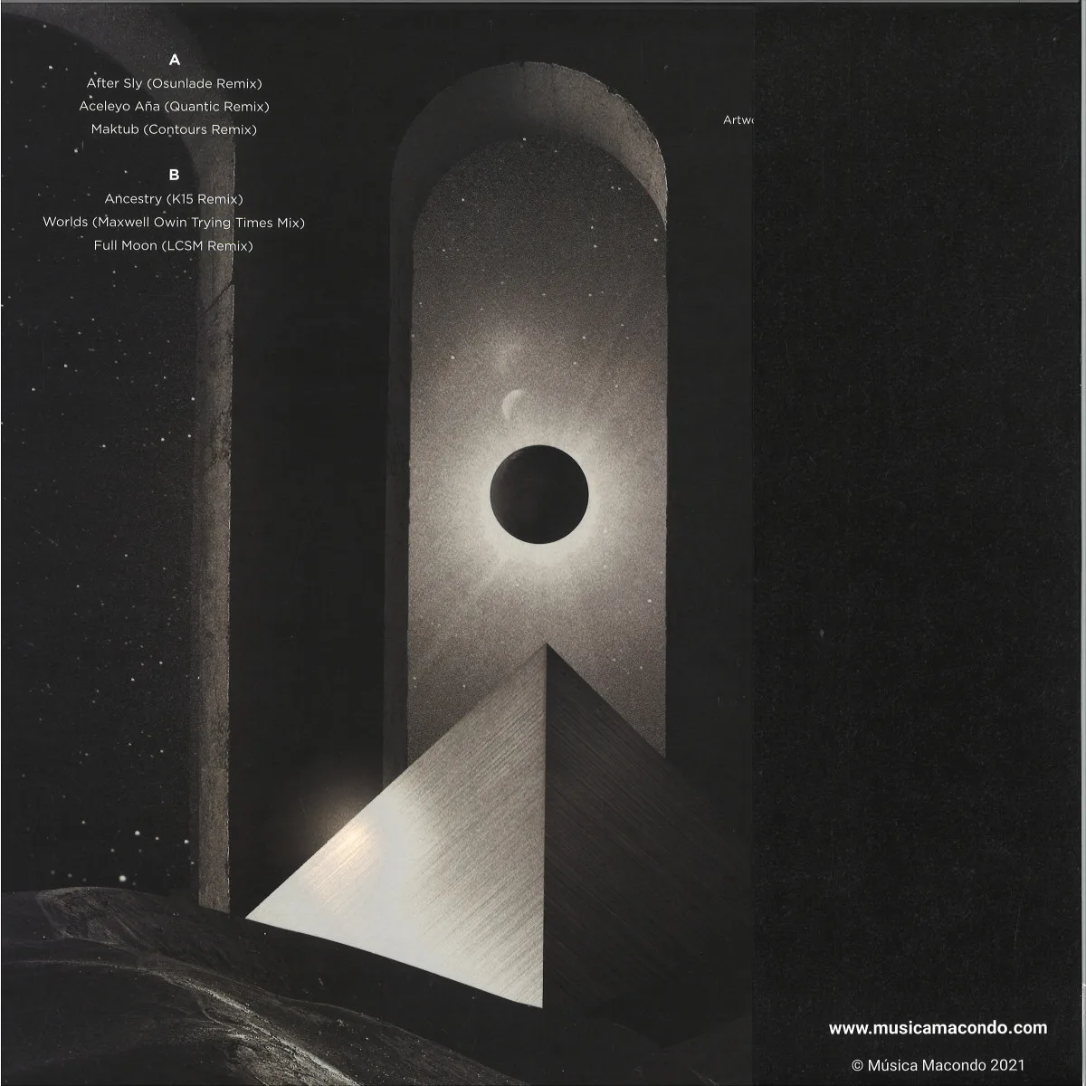 Back cover — Yelfris Valdés — For The Ones EP