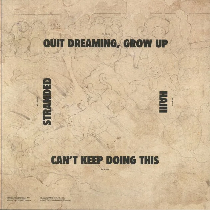 Back cover — ZHA — Quit Dreaming Grow Up