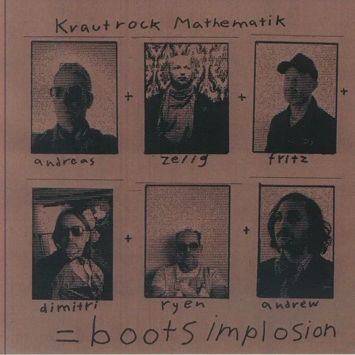 Обратная сторона обложки — BOOTS IMPLOSION — Krautrock Mathematik