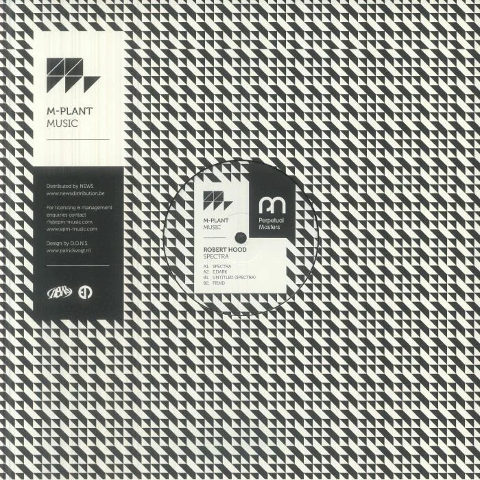 Front cover — Robert HOOD — Spectra (reissue)