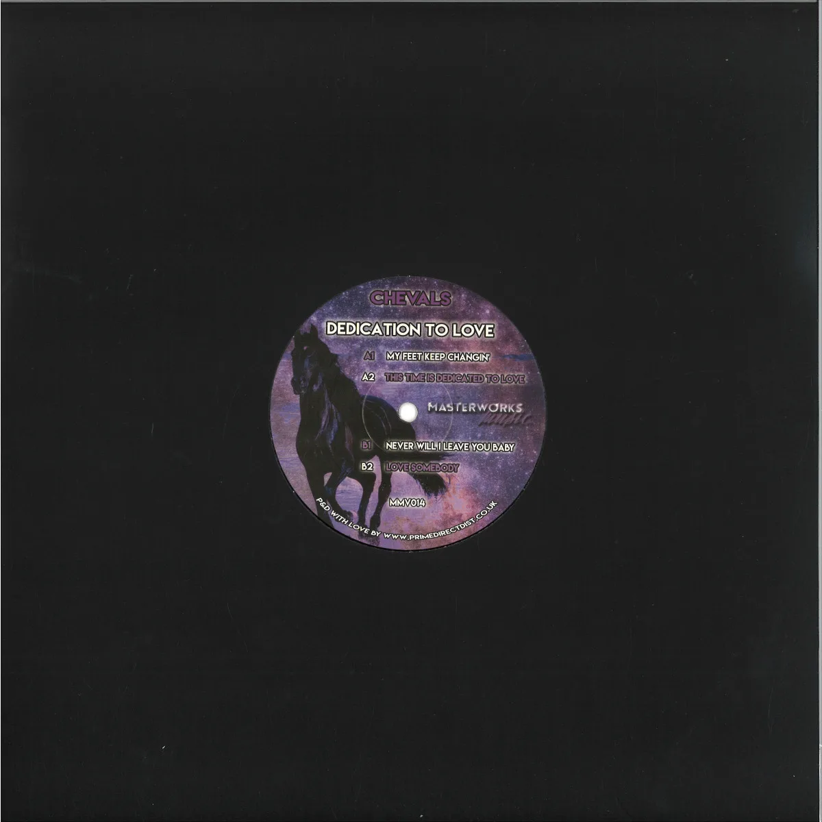 Back cover — Chevals — Dedication To Love