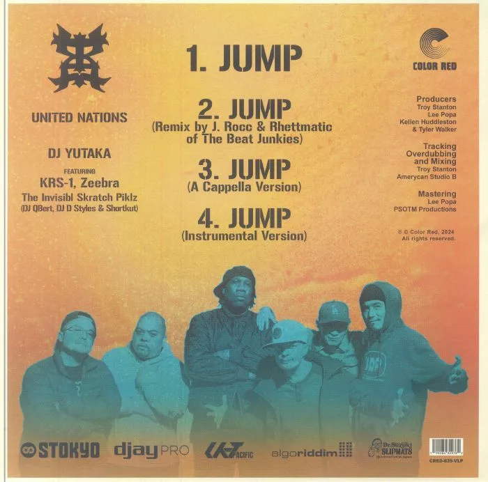 Back cover — UNITED NATIONS — Jump