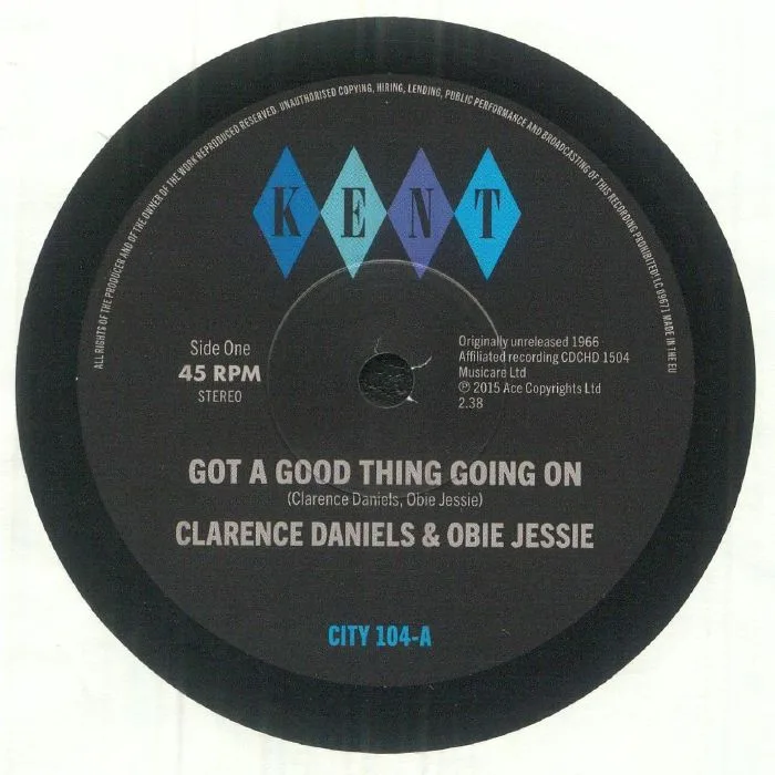 Front cover — Clarence DANIELS / OBIE JESSIE — Got A Good Thing Going On