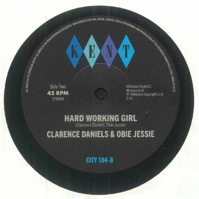 Back cover — Clarence DANIELS / OBIE JESSIE — Got A Good Thing Going On