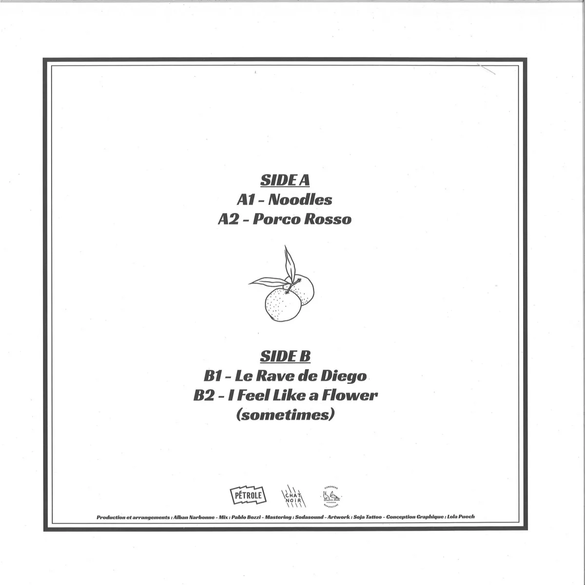 Back cover — Naranja — Olga E.P