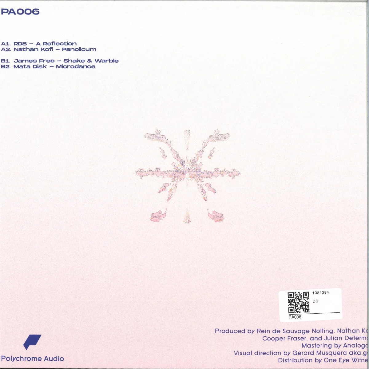 Back cover — Various — Reflection EP