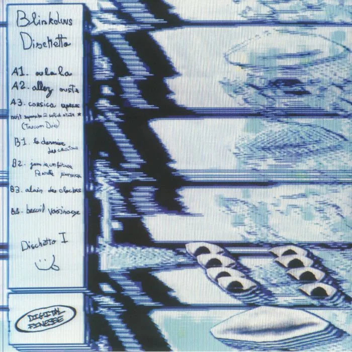 Back cover — BLINKDUUS DISCHETTO — Dischetto I