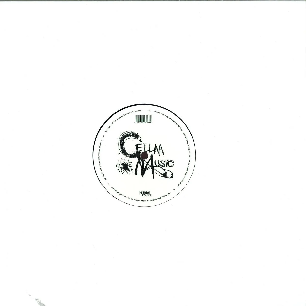 Back cover — Aney F. — New System Ep