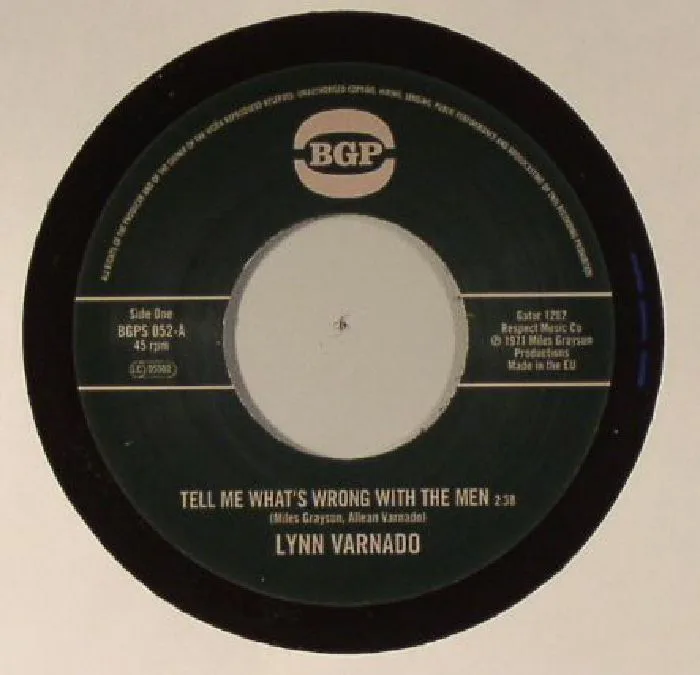 Front cover — LYNN VARNADO — Tell Me What's Wrong With The Men
