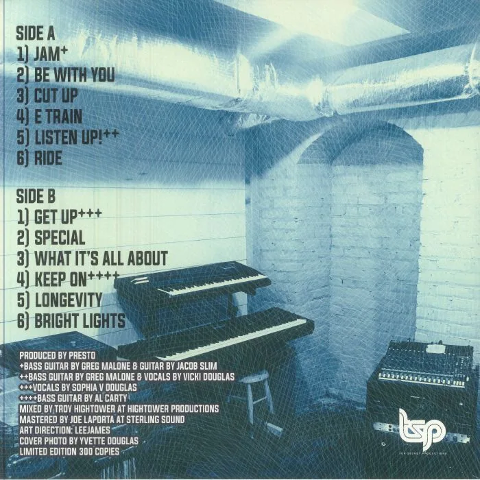 Back cover — PRESTO — Basement Beats 2