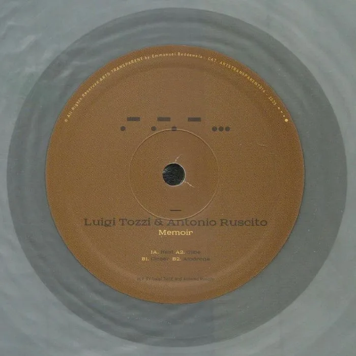 Front cover — Luigi TOZZI / ANTONIO RUSCITO — Memoir