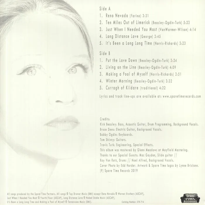 Back cover — GRISELDA — Reno Nevada