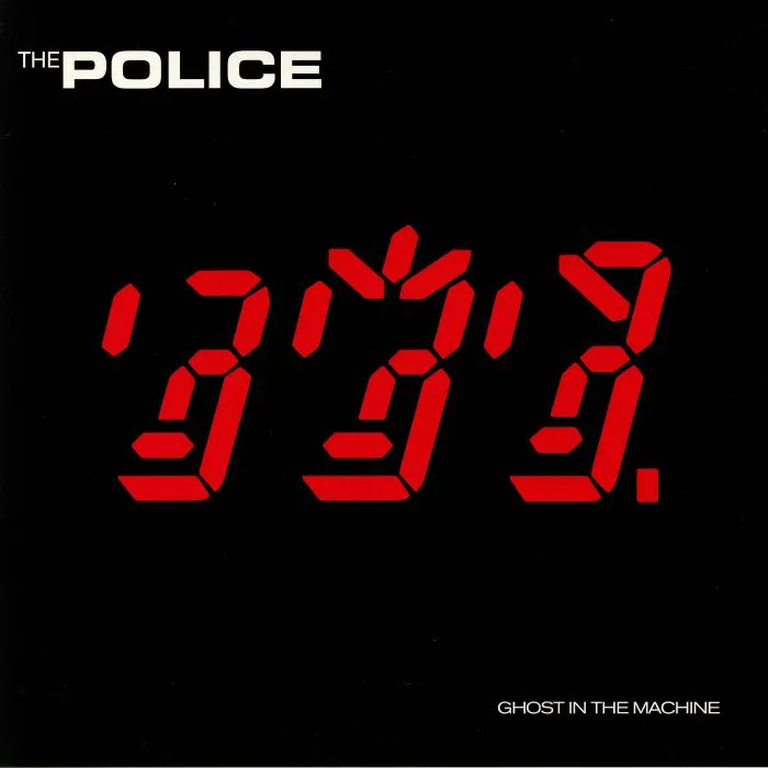 Лицевая сторона обложки — The POLICE — Ghost In The Machine (reissue)