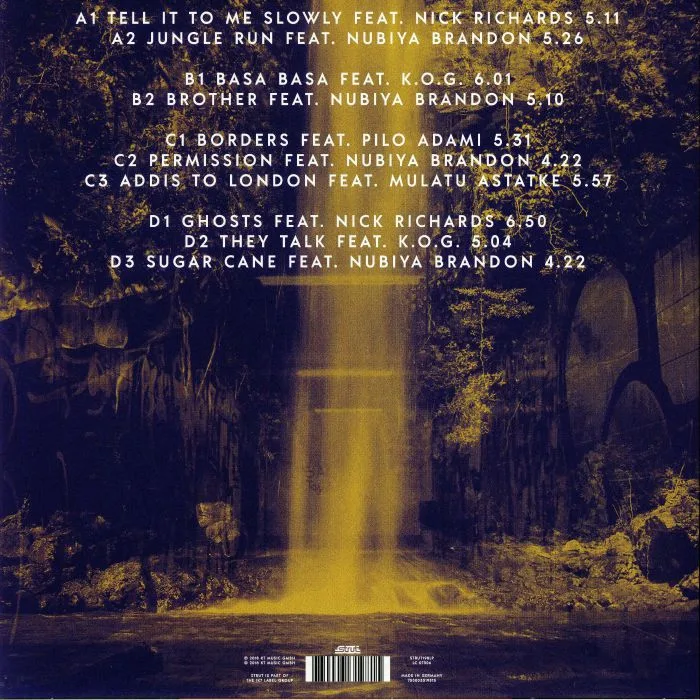 Back cover — NUBIYAN TWIST — Jungle Run