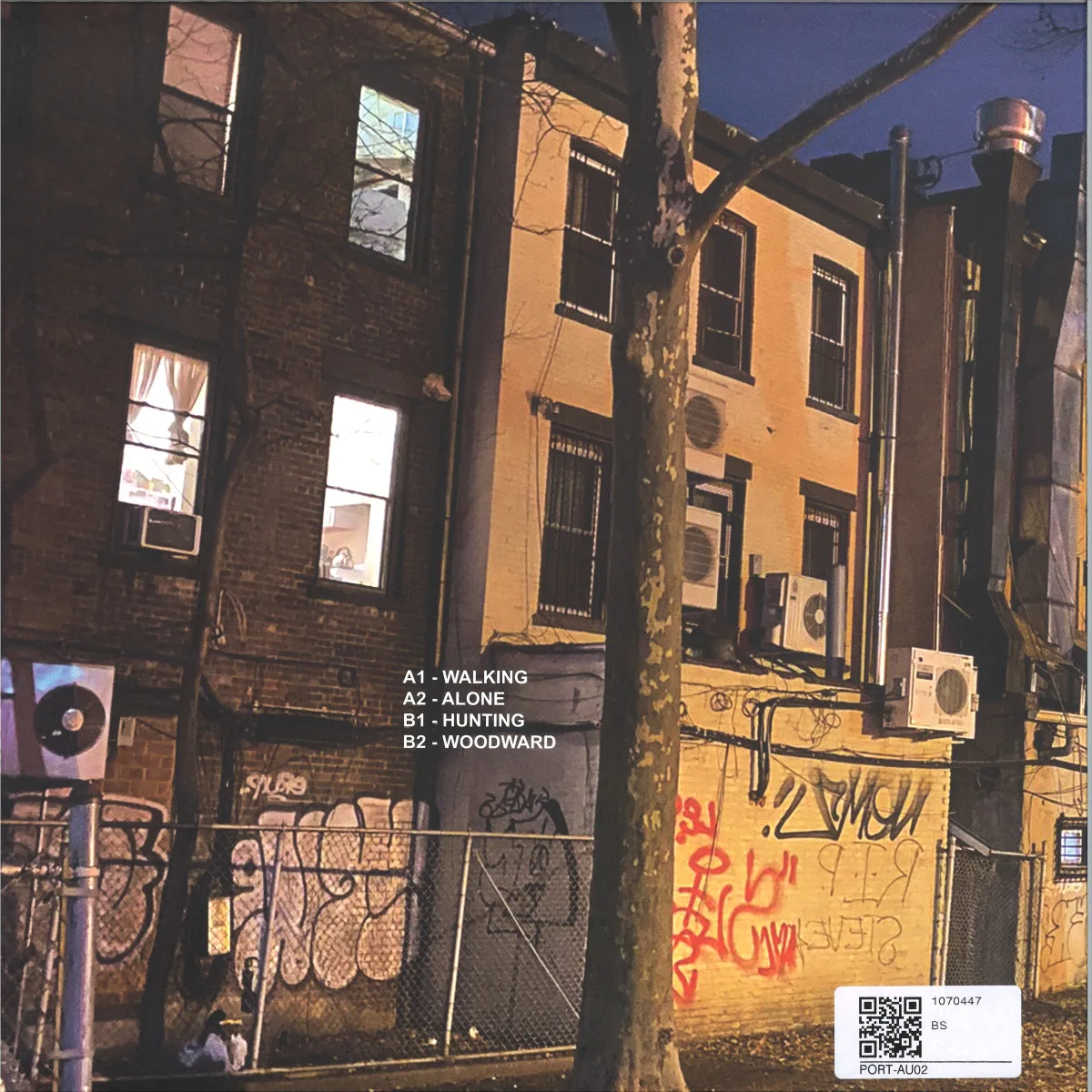Back cover — Neurotron — WALKING ALONE EP