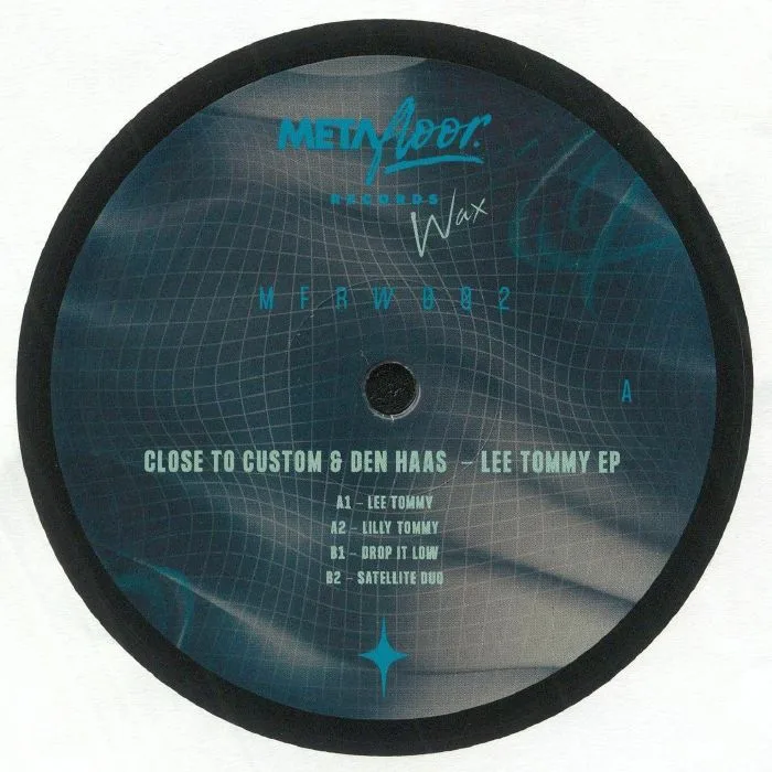 Лицевая сторона обложки — CLOSE TO CUSTOM / DEN HAAS — Lee Tommy EP