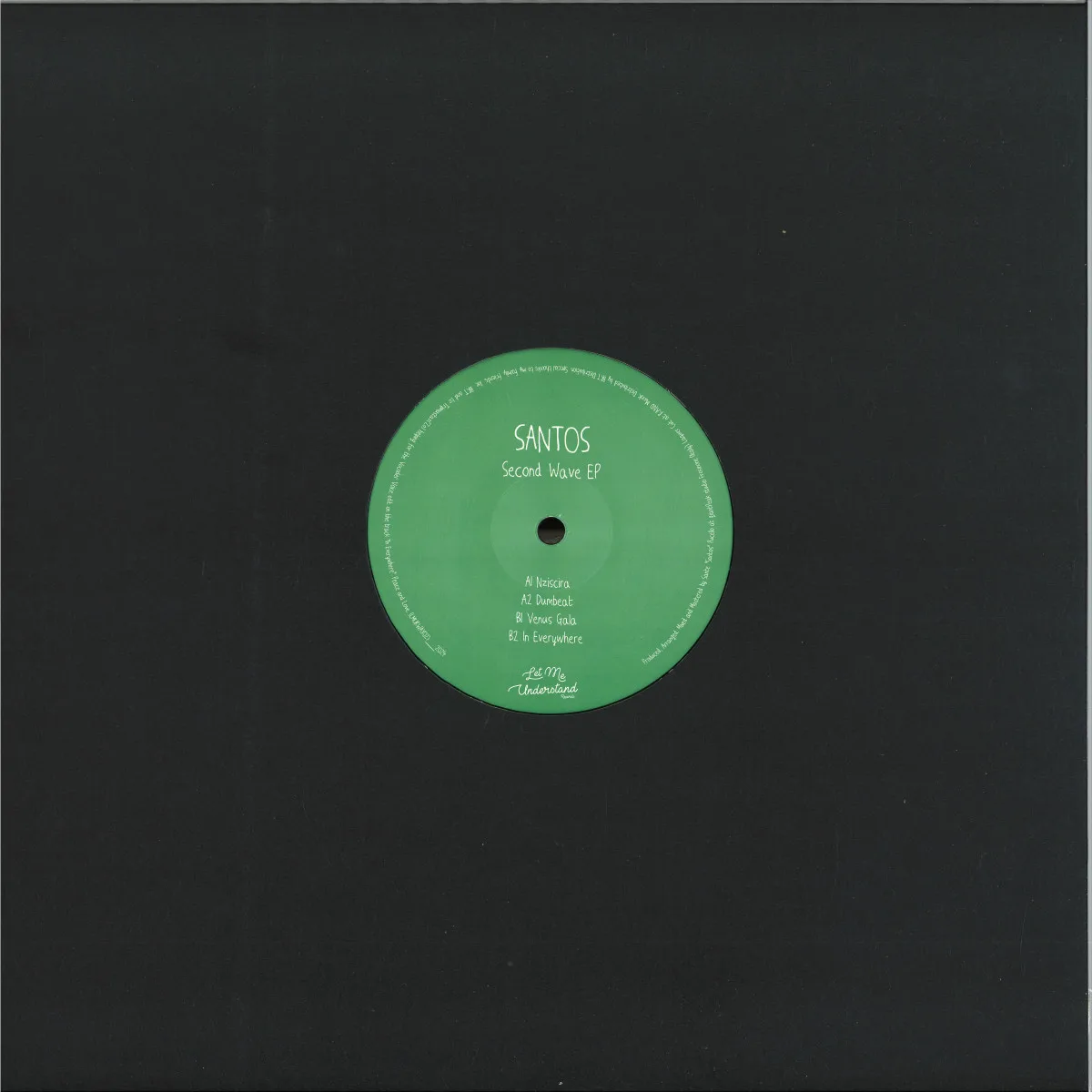 Back cover — Santos — Second Wave EP