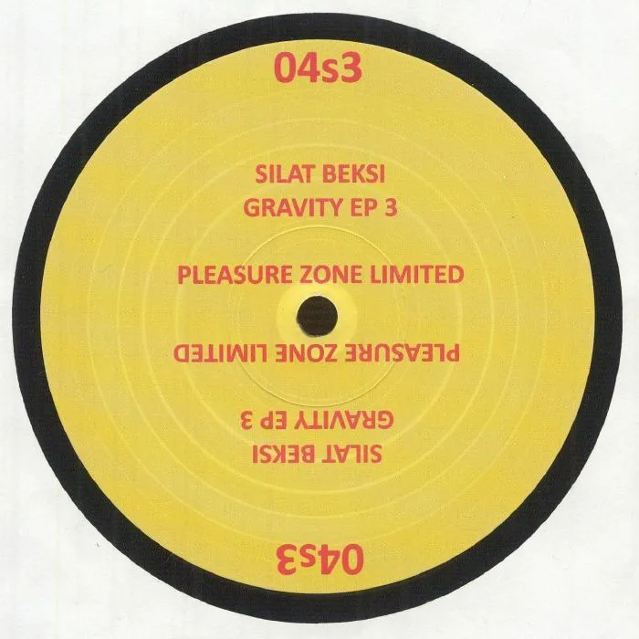 Лицевая сторона обложки — SILAT BEKSI — Gravity EP 3